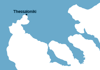 Map of Halkidiki